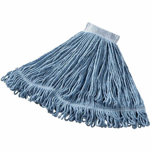 Rubbermaid Commercial RCPD253BLUCT Super Stitch 24 oz Blend Wet Mop Heads