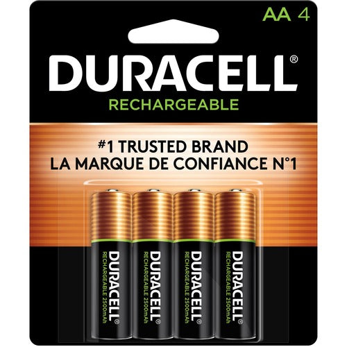 Duracell DURNLAA4BCDCT AA Rechargeable Battery 4-Packs