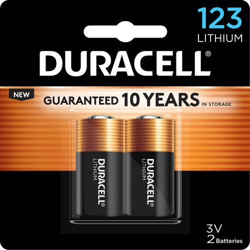 Duracell DURDL123AB2CT Lithium Photo Battery 2-Packs