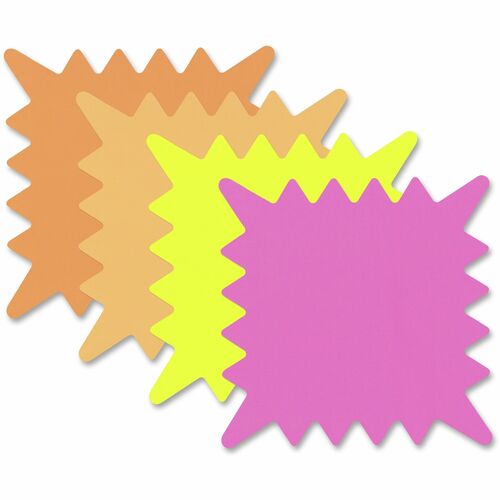 Consolidated Stamp Manufacturing Company COS090244 Cosco 5x5 Fluorescent Die-cut Sign