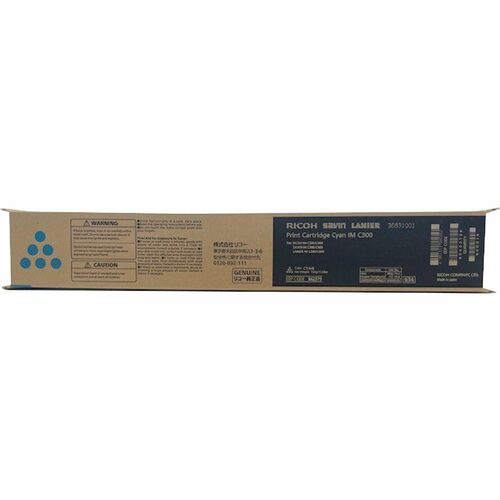 Ricoh RIC842379 Original Laser Toner Cartridge - Cyan - 1 Each