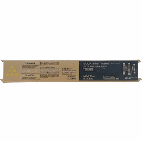Ricoh RIC842381 Original Laser Toner Cartridge - Yellow - 1 Each