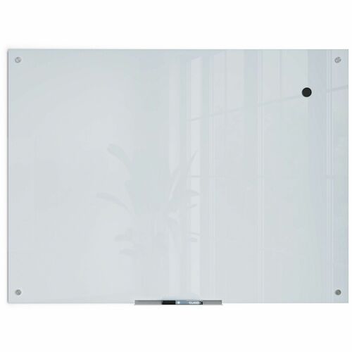 U Brands UBR2299U0001 Magnetic Glass Frameless Dry-Erase Board