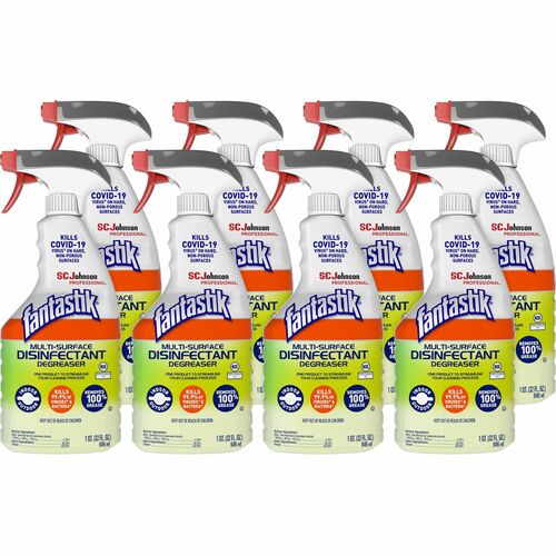 fantastik® SJN311836CT Multisurface Disinfectant Degreaser Spray
