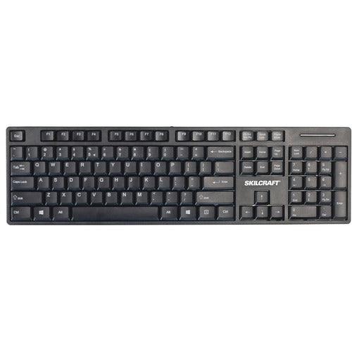 SKILCRAFT® NSN6774742 SKILCRAFT USB Wired Keyboard