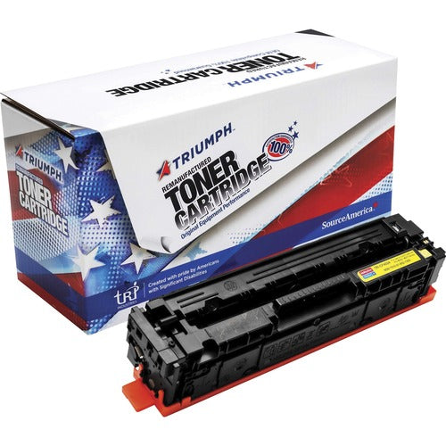 SKILCRAFT® NSN6821302 SKILCRAFT Remanufactured Laser Toner Cartridge 201A - Yellow - 1 Each