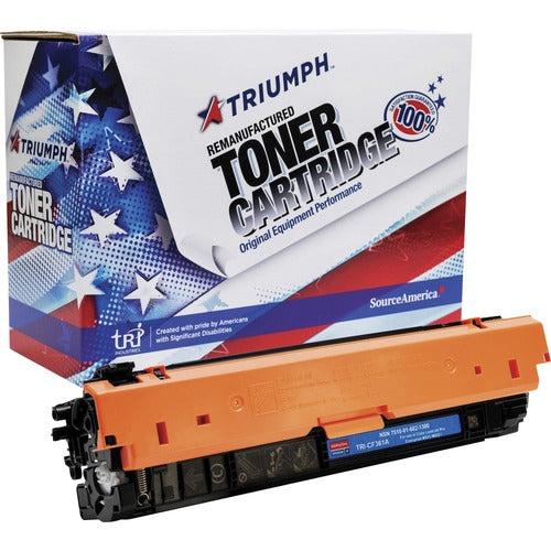 SKILCRAFT® NSN6821300 SKILCRAFT Remanufactured Laser Toner Cartridge 508A - Cyan - 1 Each