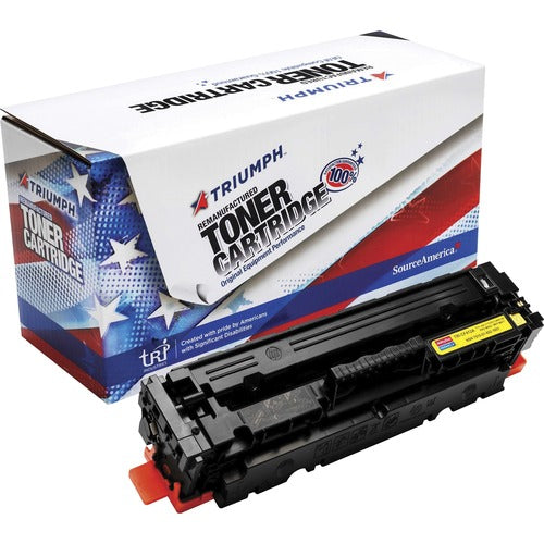 SKILCRAFT® NSN6821651 SKILCRAFT Remanufactured Laser Toner Cartridge 410A - Yellow - 1 Each