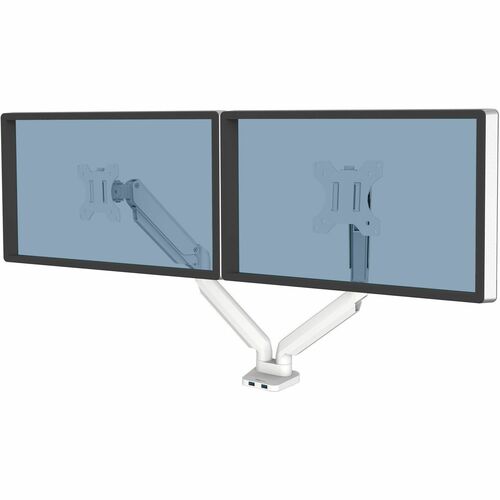 Fellowes FEL8056301 Platinum Mounting Arm for Monitor - White