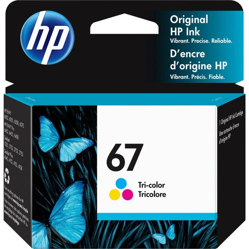 HP HEW3YM55AN 67 Original Inkjet Ink Cartridge - Tri-color - 1 Each