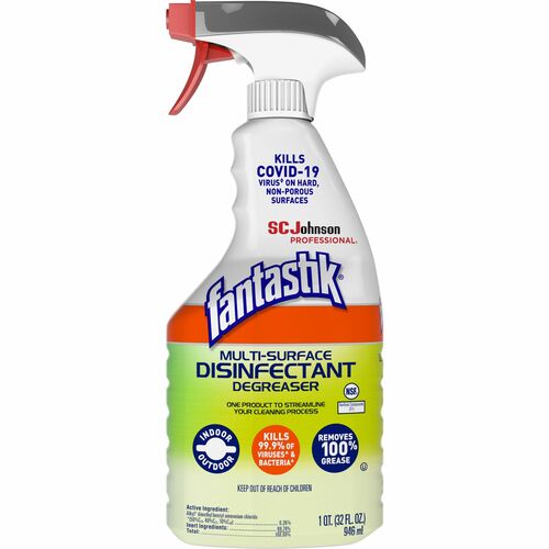 fantastik® SJN311836 Multisurface Disinfectant Degreaser Spray