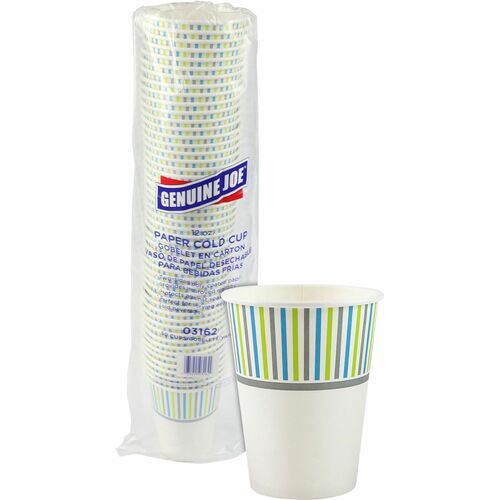 Genuine Joe GJO03162 12 oz Cold Cups