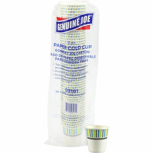 Genuine Joe GJO03161 3 oz Cold Cups