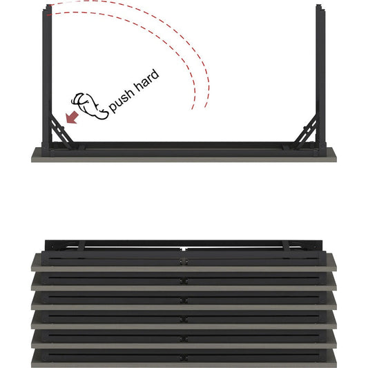 Lorell LLR60746 Folding Training Table