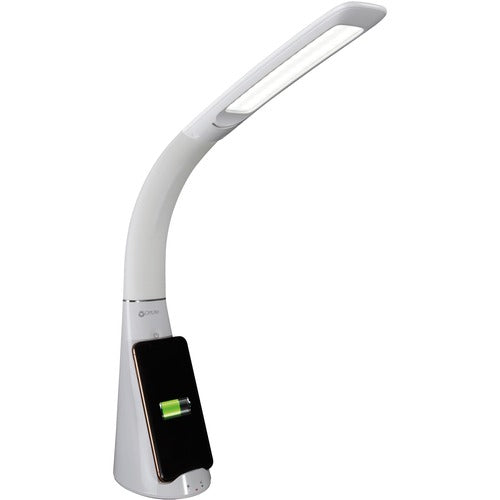 OttLite OTTSCNQC00S Purify LED Desk Lamp with Wireless Charging and Sanitizing