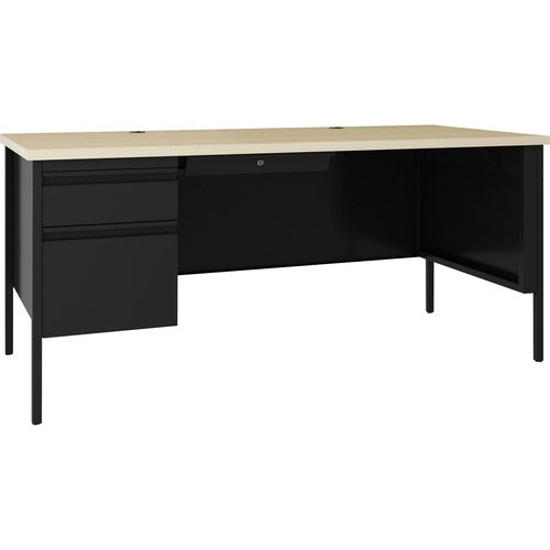 Lorell LLR03129 Fortress Series Left-pedestal Desk