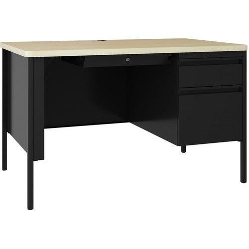 Lorell LLR03156 Fortress Series 48" Right-Pedestal Teachers Desk