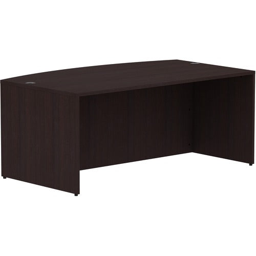Lorell LLR18260 Essentials Series Bowfront Desk Shell