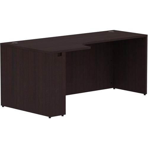Lorell LLR18267 Essentials Series Left Corner Credenza