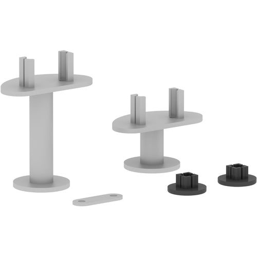Lorell LLR90283 Adaptable Panel System Straight Connector Set