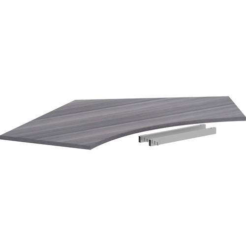 Lorell LLR16249 Relevance Series Curve Worksurface for 120 Workstations