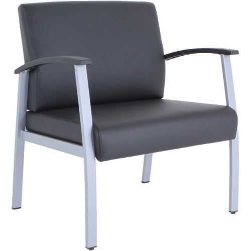 Lorell LLR67001 Healthcare Reception Big & Tall Antimicrobial Guest Chair