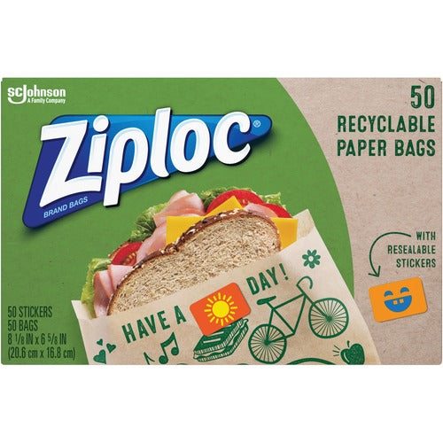 Ziploc® SJN321143 Paper Bags