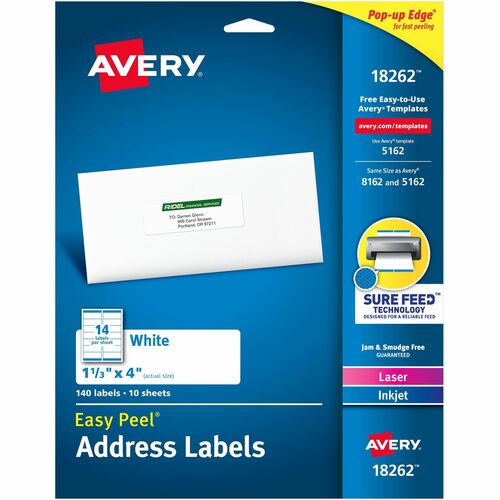 Avery® AVE18262 Avery® Easy Peel Address Label