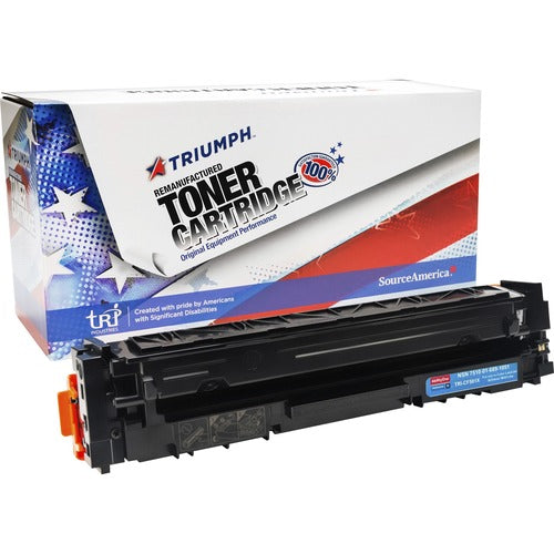 SKILCRAFT® NSN6891051 Remanufactured Laser Toner Cartridge 202X - Cyan - 1 / Carton