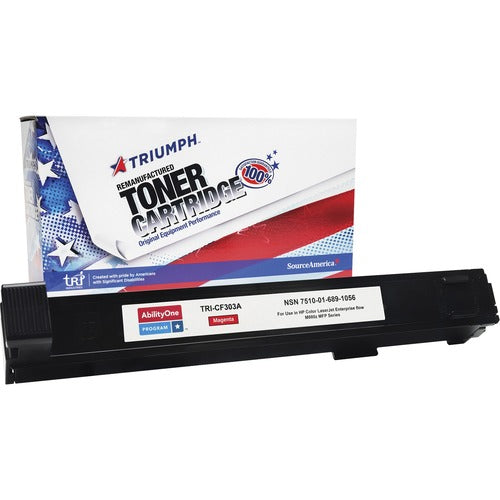 SKILCRAFT® NSN6891056 Remanufactured Laser Toner Cartridge 827A - Magenta - 1 / Carton