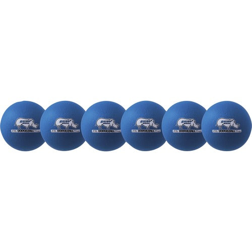 Champion Sports CSIRXD6NBLSET Rhino Skin Low Bounce Dodgeball Set