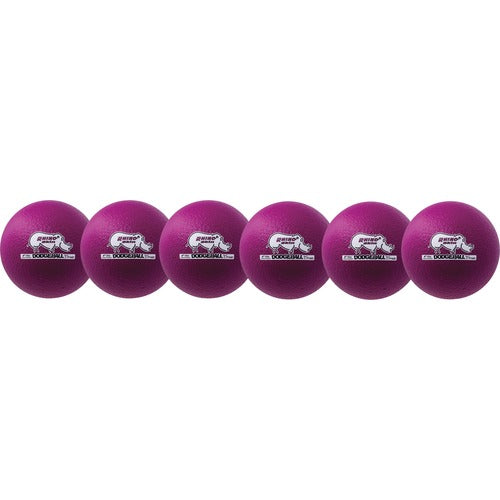 Champion Sports CSIRXD6NVSET Rhino Skin Low Bounce Dodgeball Set