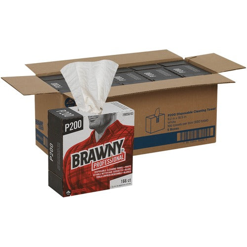 Brawny® Professional GPC2905003 P200 Disposable Cleaning Towels