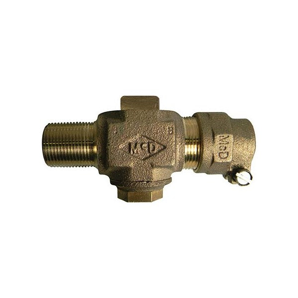 A.Y. McDonald 5133-433 74104B-22Ft 2 Ball Corp/Curb Mnpt X Cts Ft -Nl