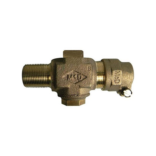 A.Y. McDonald 5133-433 74104B-22Ft 2 Ball Corp/Curb Mnpt X Cts Ft -Nl