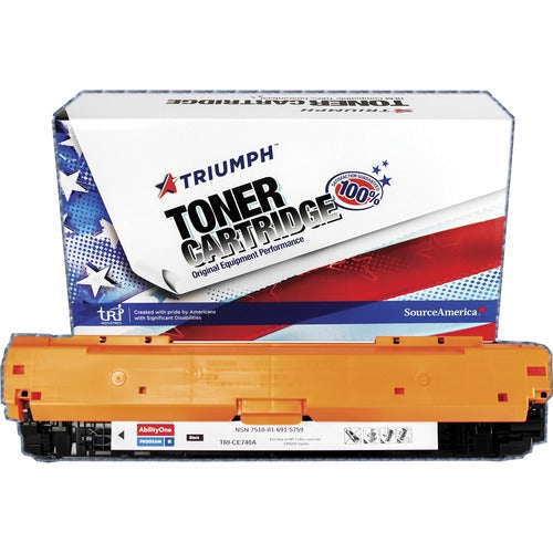 SKILCRAFT® NSN6915759 Remanufactured Laser Toner Cartridge 307A, CE740A - Black - 1 Each