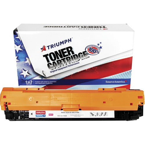 SKILCRAFT® NSN6915764 Remanufactured Laser Toner Cartridge 307A, CE742A - Magenta - 1 Each