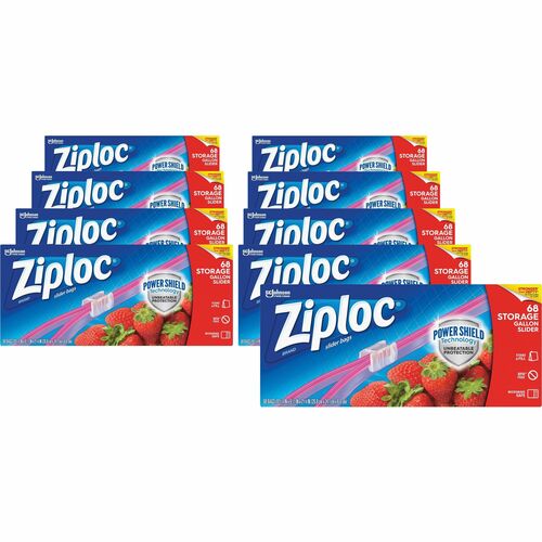 Ziploc® SJN316489CT Gallon Storage Slider Bags