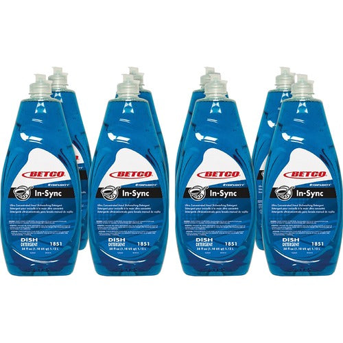 Betco BET1851B900CT Simplicity In-Sync Dishwashing Liquid