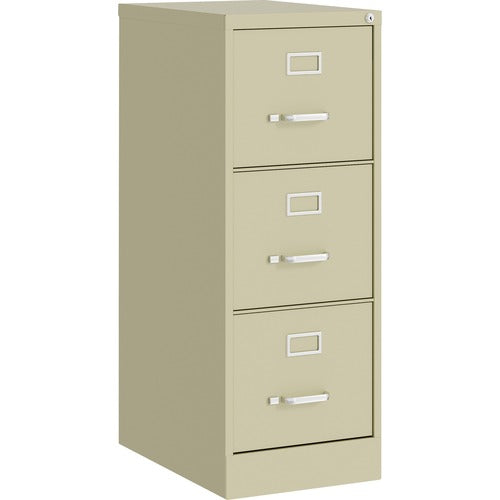Lorell LLR42296 Fortress Series 22" Commercial-Grade Vertical File Cabinet