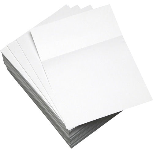 Lettermark DMR8822 Punched & Perforated Papers with Perforations 3-1/2" from the Bottom - White