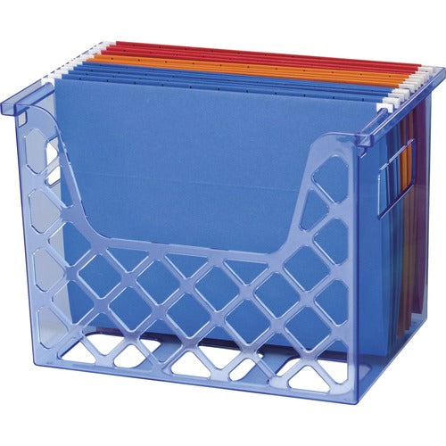 Officemate OIC23221 Blue Glacier Desktop File Organizer