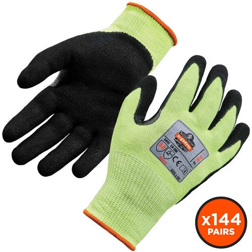 Ergodyne EGO17825 ProFlex 7041 Hi-Vis Nitrile-Coated Level 4 Cut Gloves
