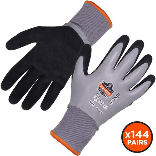 Ergodyne EGO17933 ProFlex 7501 Coated Waterproof Winter Work Gloves