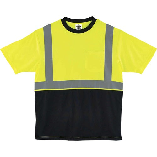 Ergodyne EGO22508 8289BK Type R Class 2 Front T-Shirt