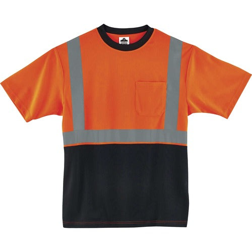 Ergodyne EGO22519 8289BK Type R Class 2 Front T-Shirt