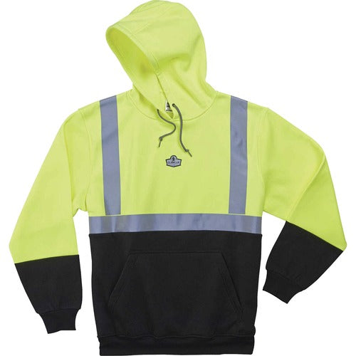 Ergodyne EGO21684 8293 Type R Class 2 Front Hooded Sweatshirt