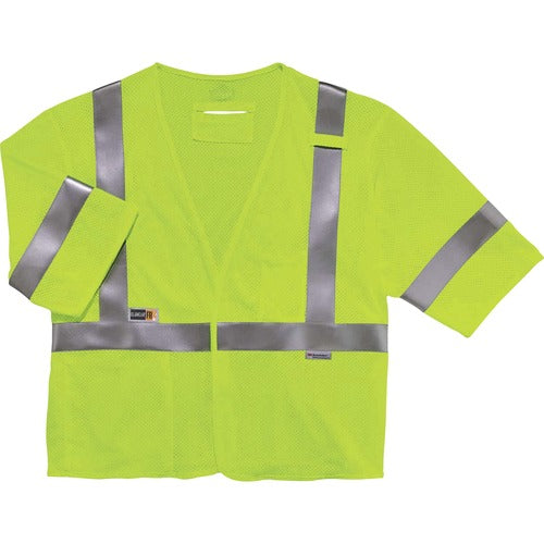 Ergodyne EGO22215 8356FRHL Type R Class 3 Flame-Resistant Modacrylic Vest