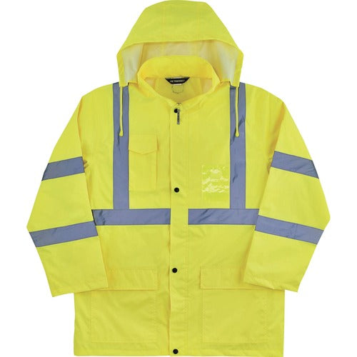 Ergodyne EGO24332 8366 Lightweight Hi-Vis Rain Jacket - Type R, Class 3