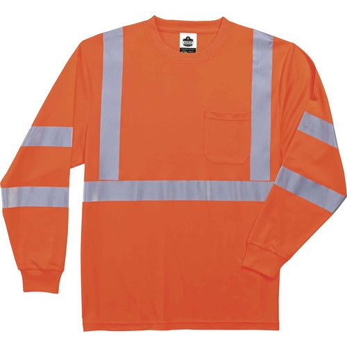 Ergodyne EGO21718 8391 Type R Class 3 Long Sleeve T-Shirt